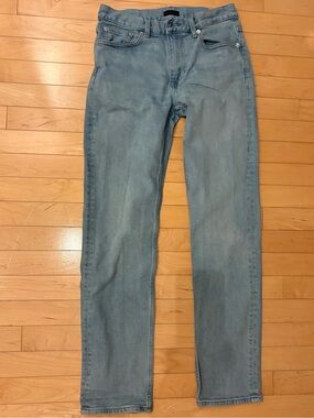 Uniqlo Light Blue Slim Straight Men’s Jeans 29W 32L